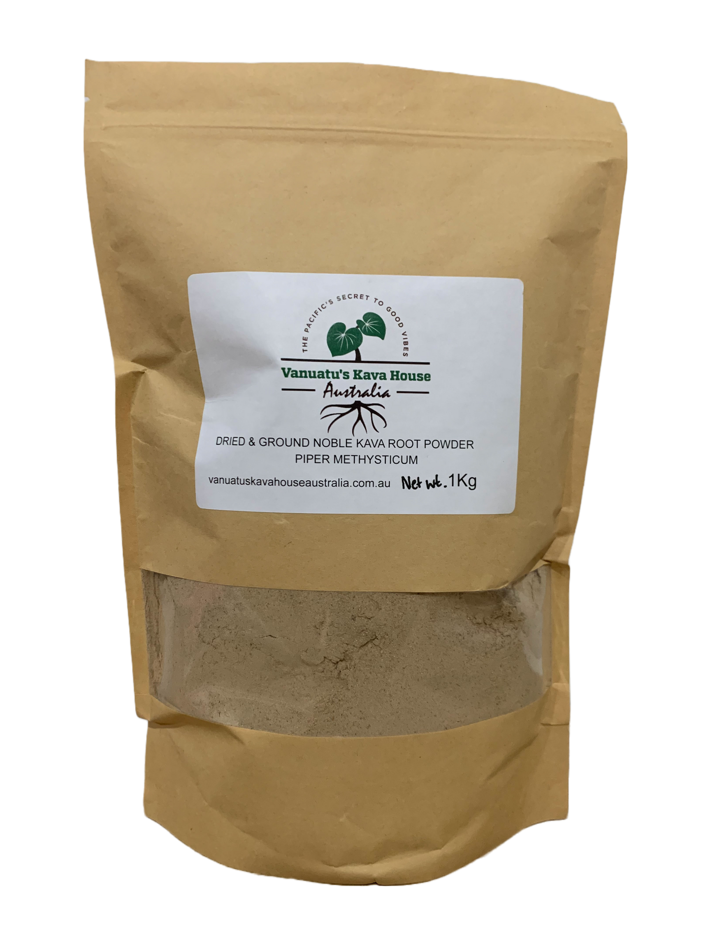 1Kg Kava (Piper Methysticum, dried powder root), Noble Variety